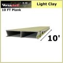 10 FT Residential Plank Aluminum Decking Light Clay