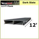 12 FT Residential Plank Aluminum Decking Dark Slate