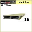 16 FT Residential Plank Aluminum Decking Light Clay