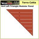 4x4 LT Tri Residential Modular Aluminum Decking Terra Cotta