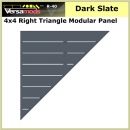 4x4 RT Tri Residential Modular Aluminum Decking Dark Slate