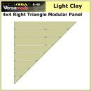 4x4 RT Tri Residential Modular Aluminum Decking Light Clay