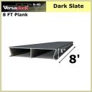 8 FT Residential Plank Aluminum Decking Dark Slate