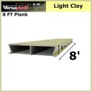 8 FT Residential Plank Aluminum Decking Light Clay