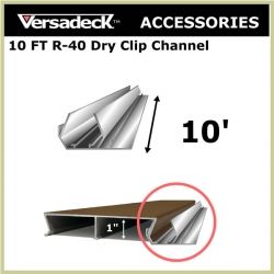 10 FT R-40 Dry Clip Channel