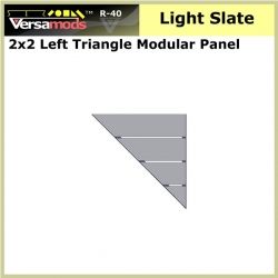 2x2 LT Tri Residential Modular Aluminum Decking Light Slate
