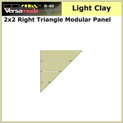 2x2 RT Tri Residential Modular Aluminum Decking Light Clay