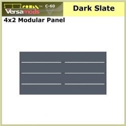 4x2 Commercial Modular Aluminum Decking Dark Slate