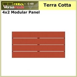 4x2 Commercial Modular Aluminum Decking Terra Cotta
