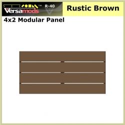 4x2 Residential Modular Aluminum Decking Rustic Brown