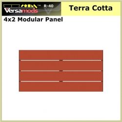 4x2 Residential Modular Aluminum Decking Terra Cotta