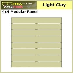 4x4 Commercial Modular Aluminum Decking Light Clay