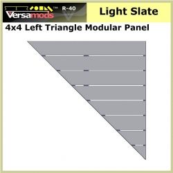 4x4 LT Tri Residential Modular Aluminum Decking Light Slate