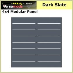 4x4 Residential Modular Aluminum Decking Dark Slate