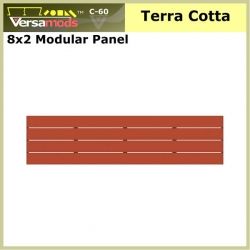 8x2 Commercial Modular Aluminum Decking Terra Cotta
