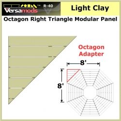 Octagon RT Tri Residential Modular Aluminum Decking Light Clay