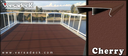 Cherry Brown Aluminum Decking Colors
