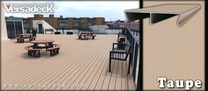 Standard Versadeck Aluminum Decking Colors