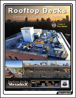 Rooftop Decks- Versadeck Aluminum Decking