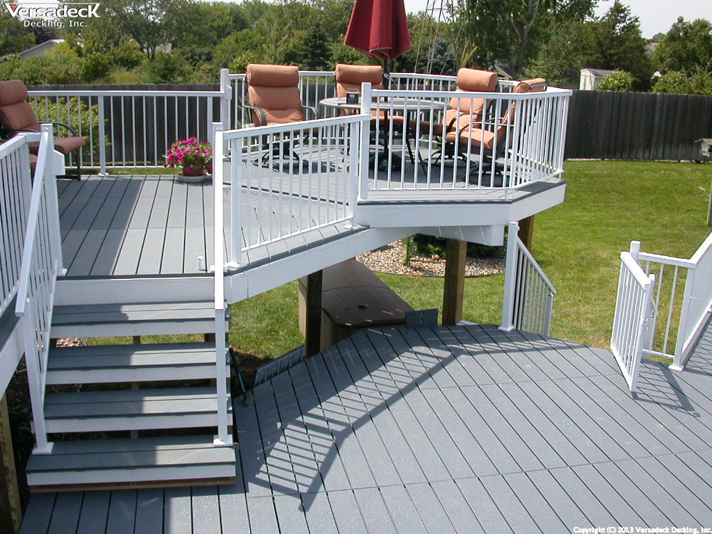 Aluminum Deck Photos Aluminum Decks, Deck Kits and Design Ideas by