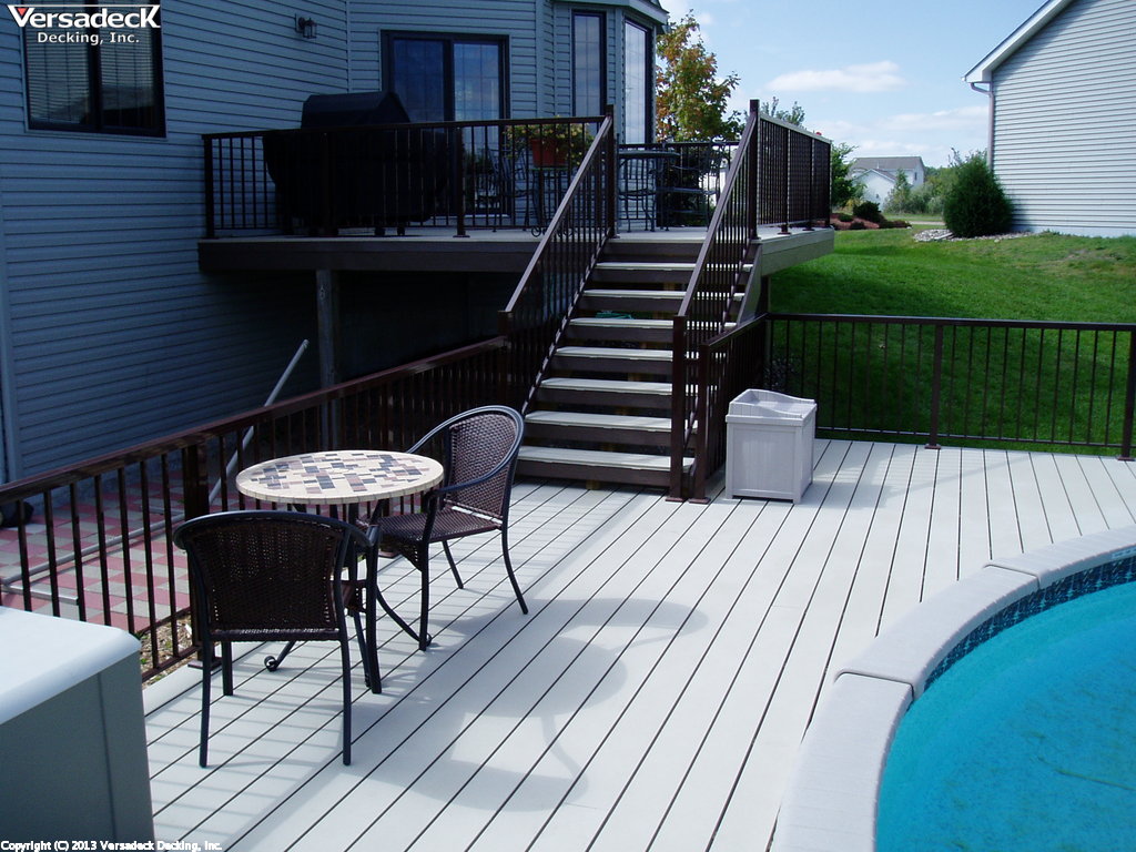 Aluminum Deck Photos Aluminum Decks, Deck Kits and Design Ideas by