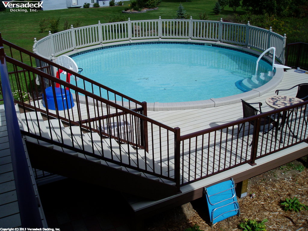 Aluminum Deck Photos Aluminum Decks, Deck Kits and Design Ideas by
