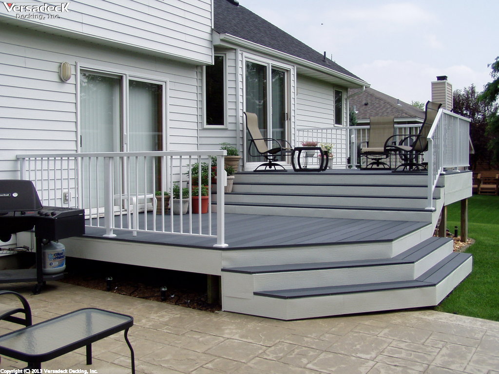 Aluminum Deck Photos Aluminum Decks, Deck Kits and Design Ideas by